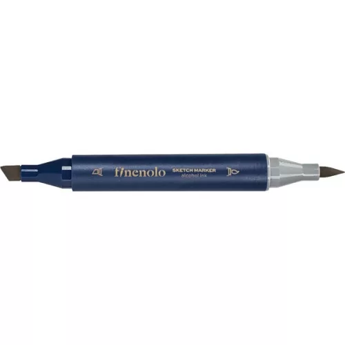 Deli Finenolo 98 - Chestnut Brown kétvégű permanent ART marker