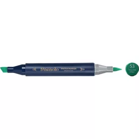   Deli Finenolo 53 - Turquoise Green kétvégű permanent ART marker
