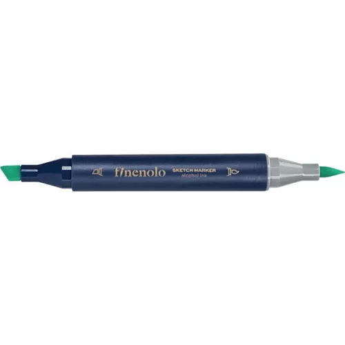 Deli Finenolo 53 - Turquoise Green kétvégű permanent ART marker