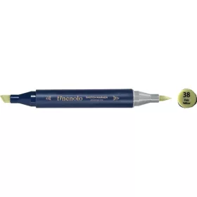   Deli Finenolo 38 - Pale Yellow kétvégű permanent ART marker