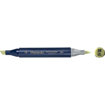   Deli Finenolo 38 - Pale Yellow kétvégű permanent ART marker