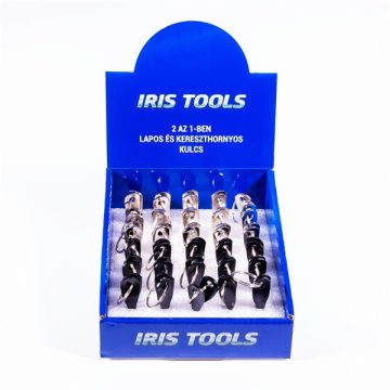   IRIS TOOLS DT-131 3 az 1-ben, lapos és csillagcsavarhúzós kulcstartó