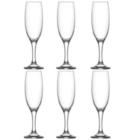   Set de 6 pahare de șampanie LAV Empire Champagne 220ml LV-EMP541F