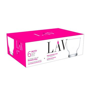   LAV Petit Ice Cream 240ml fagylaltos kehely szett 6 darabos LV-PET381F