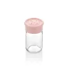 Dozator de condimente din sticlă IRIS Button 67ml, roz, alb, gri sau albastru HN-1136