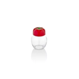   Borcan de condimente din sticlă IRIS pentru roșii 210ml roșu HN-1208