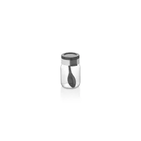   Borcan de condimente din sticlă IRIS Solo 190ml, culoare neagră sau cupru HN-1224