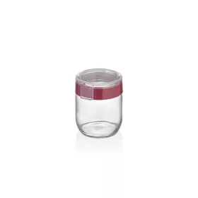   Borcan de condimente din sticlă IRIS Amor 425ml, verde, prună, albastru sau gri HN-1384