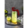 Cană de sticlă IRIS Santiago 1.500ml, verde, antracit, albastru sau bordo HN-1790