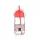 Sticlă de băutură IRIS Music cu pai 370ml, roșie sau galbenă HN-1752