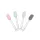 Spatulă din silicon TOO 21,5 cm, culoare roșie, roz sau albastră SL-3005