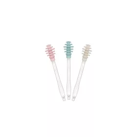   Lingură de miere TOO din silicon 16cm, albă, roz sau albastră SL-3011