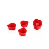 Set de 6 forme de tort din silicon TOO, alb, gri, roz sau roșu SL-3029