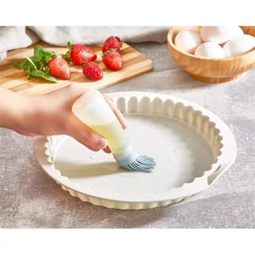 Tavă de tort din silicon IRIS, gri, neagră sau roșie SL-3204