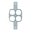 Formă de copt clătite și ouă din silicon IRIS pentru 4 bucăți, culoare gri, neagră sau roșie SL-3211