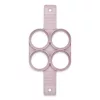 Formă de copt clătite și ouă din silicon IRIS pentru 4 bucăți, culoare gri, neagră sau roșie SL-3211