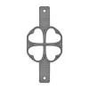 Formă de copt clătite și ouă din silicon IRIS pentru 4 bucăți, culoare gri, neagră sau roșie SL-3211