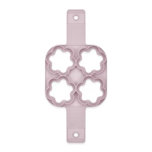 Formă de copt clătite și ouă din silicon IRIS pentru 4 bucăți, culoare gri, neagră sau roșie SL-3211