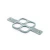 Formă de copt clătite și ouă din silicon IRIS pentru 4 bucăți, culoare gri, neagră sau roșie SL-3211