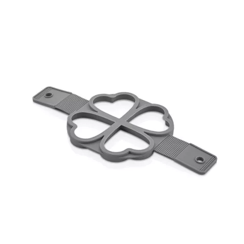 Formă de copt clătite și ouă din silicon IRIS pentru 4 bucăți, culoare gri, neagră sau roșie SL-3211