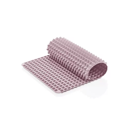 Tavă de copt și tavă de scurgere din silicon piramidal IRIS, gri, negru sau roșu SL-3249