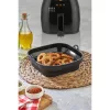TOO összecsukható négyzetes szilikon forma forrólevegős sütőhöz (air fryer) 21cm*21cm, szürke, fekete vagy piros SL-3251