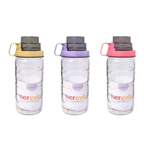   Sticlă IRIS cu cană dozatoare 1,540 ml, galbenă, roz sau violet 131391-580
