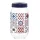 Borcan de condimente din sticlă IRIS Mosaic 1.000ml 171541-063
