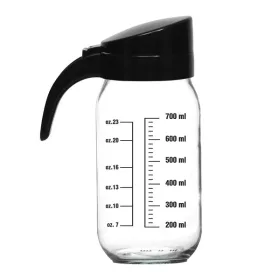 Cană gradată din sticlă IRIS 1.000 ml, neagră 151196-071