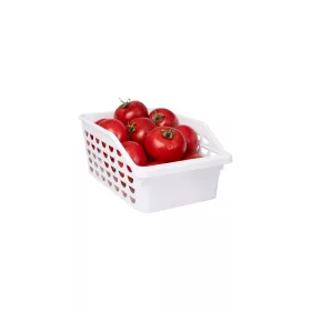   Coș de organizare/împrospătare IRIS pentru frigider 300*199.5*128.5mm, alb 161016-000
