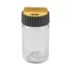 Shaker de condimente din sticlă IRIS cu capac disc 105ml, roz, violet sau portocaliu 121072-580