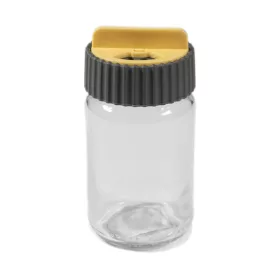   Shaker de condimente din sticlă IRIS cu capac disc 105ml, roz, violet sau portocaliu 121072-580
