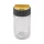Shaker de condimente din sticlă IRIS cu capac disc 105ml, roz, violet sau portocaliu 121072-580