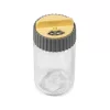 Shaker de condimente din sticlă IRIS cu capac disc 105ml, roz, violet sau portocaliu 121072-580