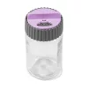 Shaker de condimente din sticlă IRIS cu capac disc 105ml, roz, violet sau portocaliu 121072-580