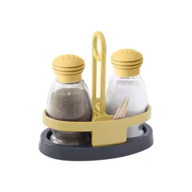   Set spray de condimente IRIS Sand Glass cu suport, 2 bucăți, 2*95ml, culoare nisip 122020-582