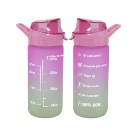 Sticlă IRIS gradient 500ml, roz 111808-161