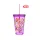 Pahar IRIS violet cu pai 660ml 161448-012P