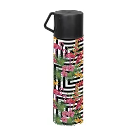Sticlă vidată IRIS Flamingo cu cană 410ml 161712-019