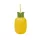 Sticlă IRIS în formă de ananas cu pai 720ml 161750-000