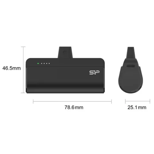 Silicon Power QD50 5000mAh Global fekete power bank