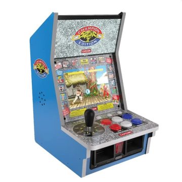   Evercade Arcade Alpha 2032 cm/IPS/4:3/Retro Gaming/Street Fighter/USB/Audio/Bartop játékkonzol