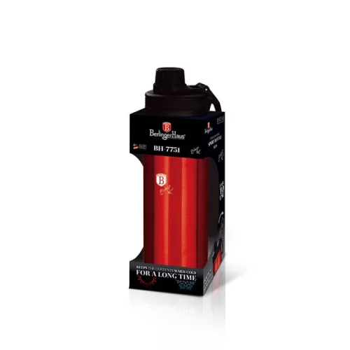 Sticlă de băut Berlinger Haus BH/7751 540 ml, culoare vișinie