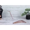 Berlinger Haus BH/2982 rózsaarany 6 db-os rozsdamentes acél hajlított szívószál készlet