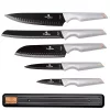 Berlinger Haus BH/2703 cu agățător magnetic, set de 6 cuțite gri