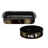 Set de 2 forme de copt Berlinger Haus LP-KL-119P, negru lucios
