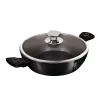 Berlinger Haus LP-KL-135P 3.8L Colecția Vantage Neagră, capac cu picior jos de 28 cm