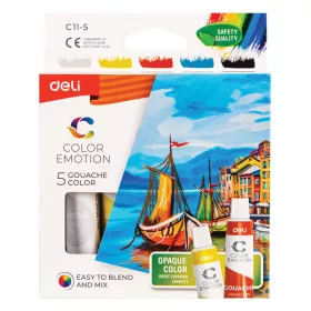 Deli Color Emotion (gvaš) set tempera 5x12 ml