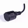 IRIS Electric IEEC-20M-16A/250V Außenverlängerungskabel, 20 Meter, 16 A/250 V, H05RR-F, IP44, schwarz