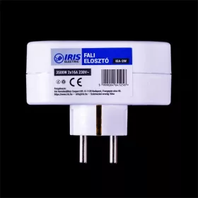   Nástenný rozvádzač IRIS Electric IEA-2W s dvoma zásuvkami 2X16A